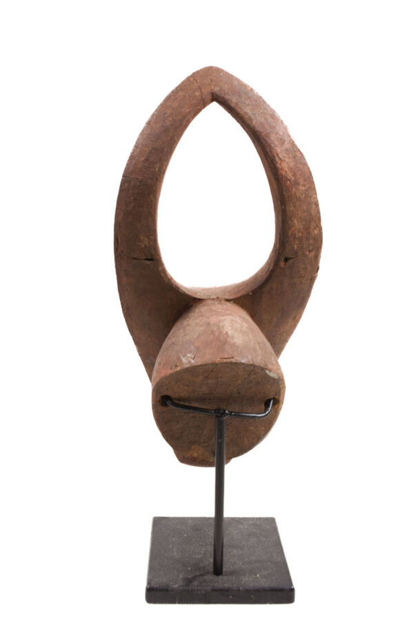 Buffalo Mask - Wood - Mama - Nigeria