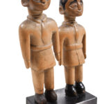 Fertillity doll figure (2) - Wood - Adan Ewe- Togo