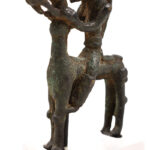 Equestrian Figure - Bronze - Dogon - Mali