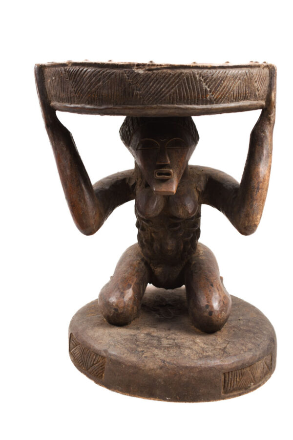Stool - Wood - Songye - DR Congo