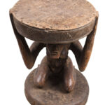 Stool - Wood - Songye - DR Congo