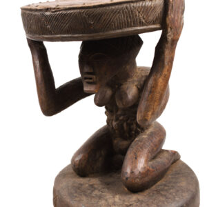 Stool - Wood - Songye - DR Congo