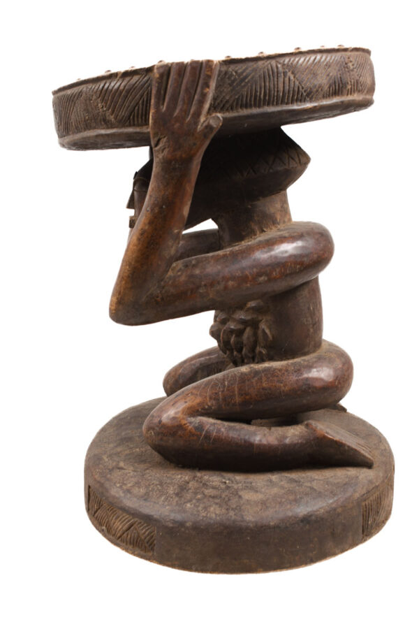 Stool - Wood - Songye - DR Congo