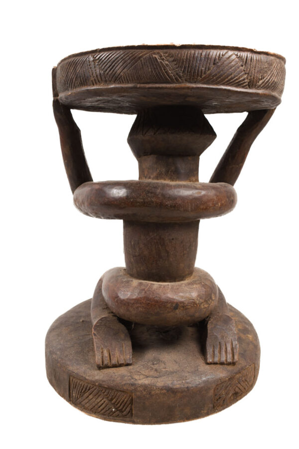 Stool - Wood - Songye - DR Congo