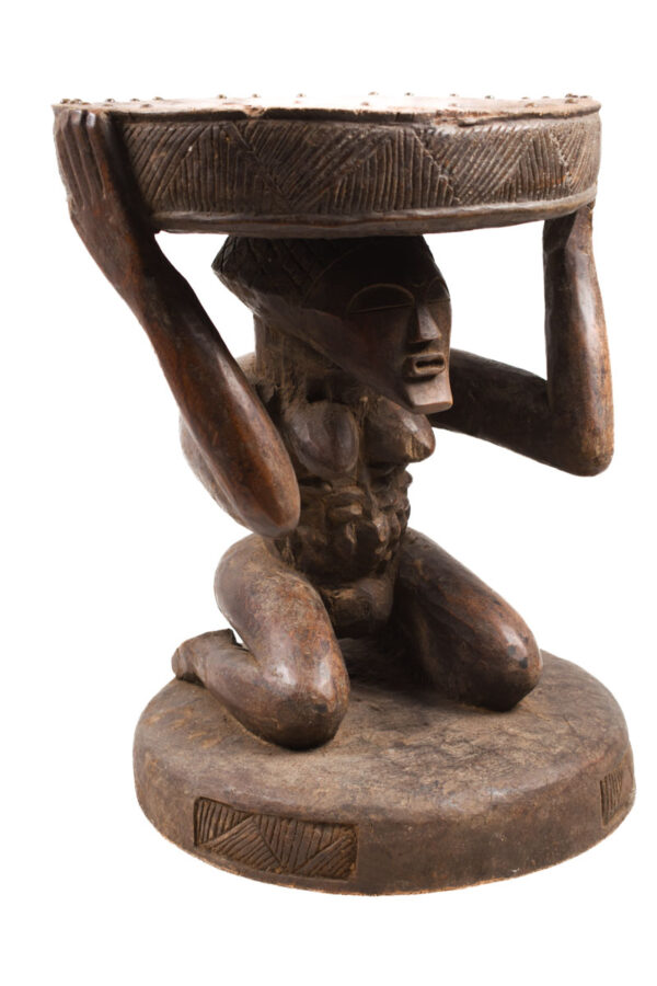 Stool - Wood - Songye - DR Congo