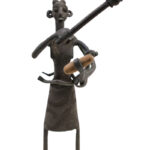 Maternity figure - Bronze - Fon - Benin