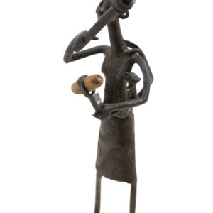 Maternity figure - Bronze - Fon - Benin