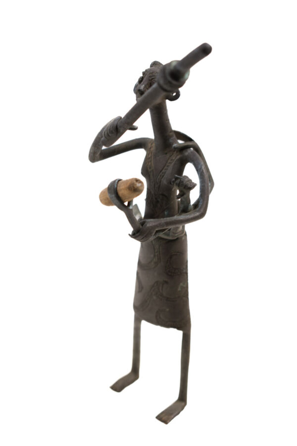 Maternity figure - Bronze - Fon - Benin