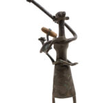 Maternity figure - Bronze - Fon - Benin