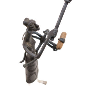 Maternity figure - Bronze - Fon - Benin