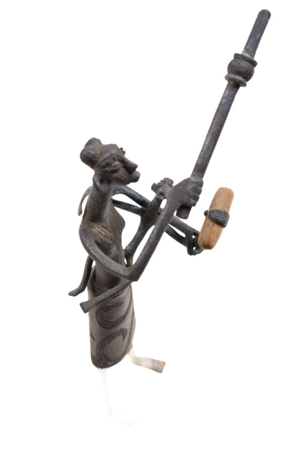 Maternity figure - Bronze - Fon - Benin