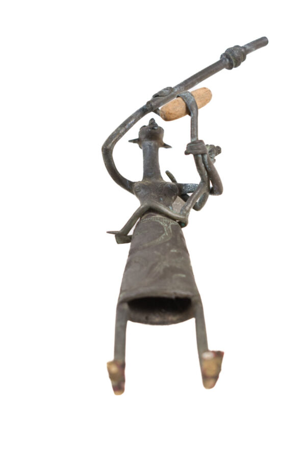 Maternity figure - Bronze - Fon - Benin
