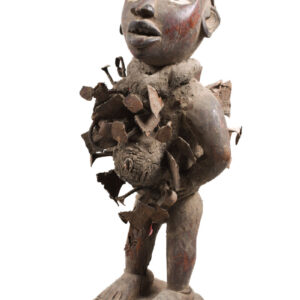 Figure - Wood, nails - Nkisi - Yombe - Congo - 80 cm