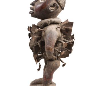 Figure - Wood, nails - Nkisi - Yombe - Congo - 80 cm