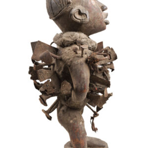 Figure - Wood, nails - Nkisi - Yombe - Congo - 80 cm