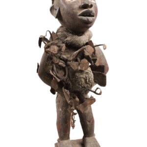 Figure - Wood, nails - Nkisi - Yombe - Congo - 80 cm