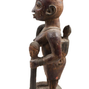 Maternity figure - Wood - Yoruba - Nigeria