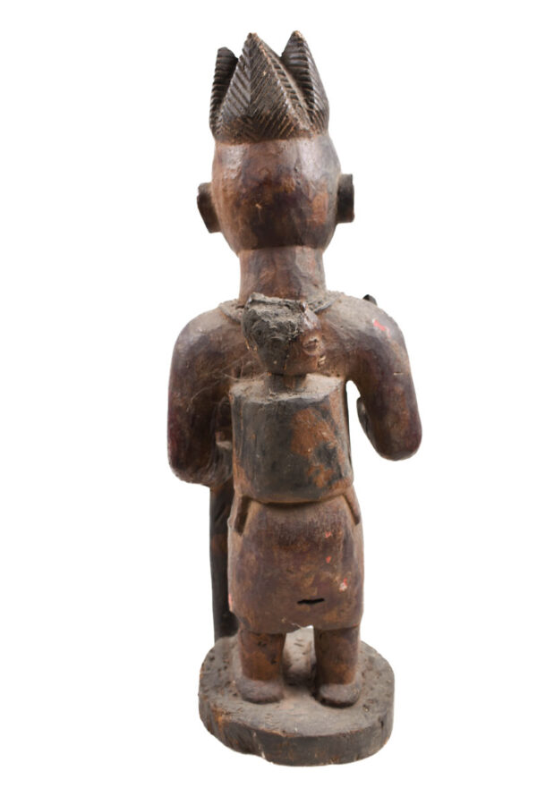 Maternity figure - Wood - Yoruba - Nigeria