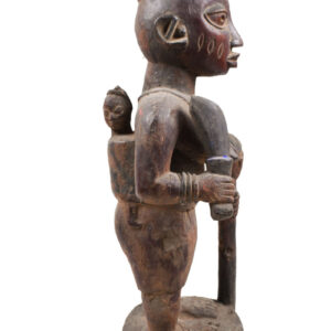 Maternity figure - Wood - Yoruba - Nigeria