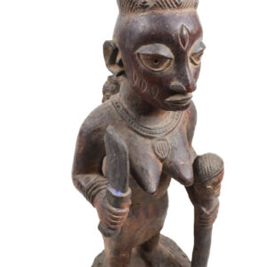 Maternity figure - Wood - Yoruba - Nigeria