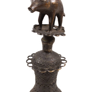 Messenger bell - Bronze - Benin