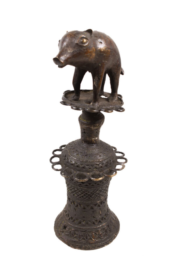 Messenger bell - Bronze - Benin