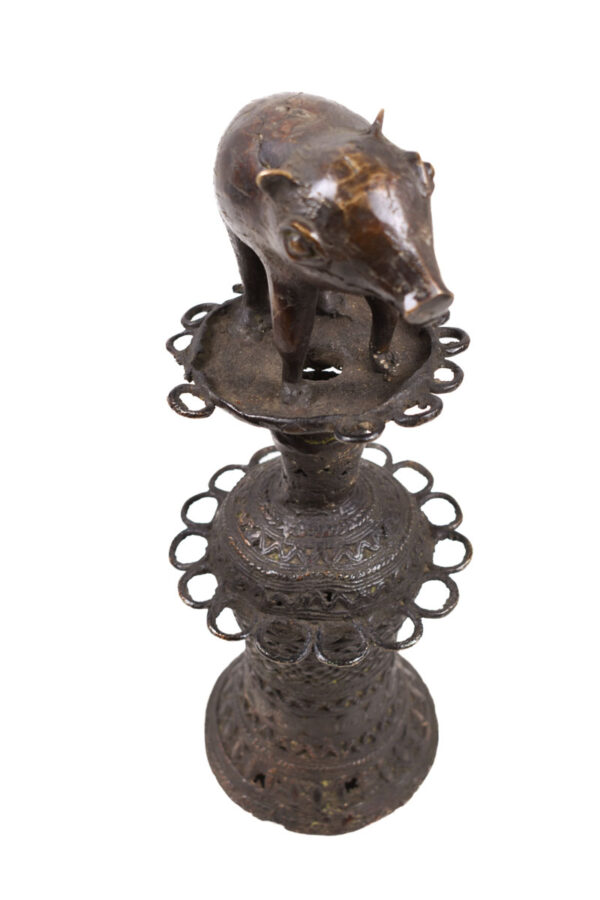 Messenger bell - Bronze - Benin