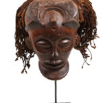 Mask - Wood, Rope - Mwana Pwo - Chokwe - DR Congo