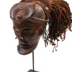 Mask - Wood, Rope - Mwana Pwo - Chokwe - DR Congo