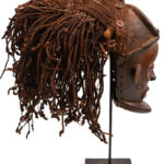 Mask - Wood, Rope - Mwana Pwo - Chokwe - DR Congo