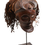 Mask - Wood, Rope - Mwana Pwo - Chokwe - DR Congo