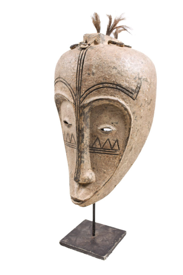 Ngil mask - Wood - Fang - Gabon