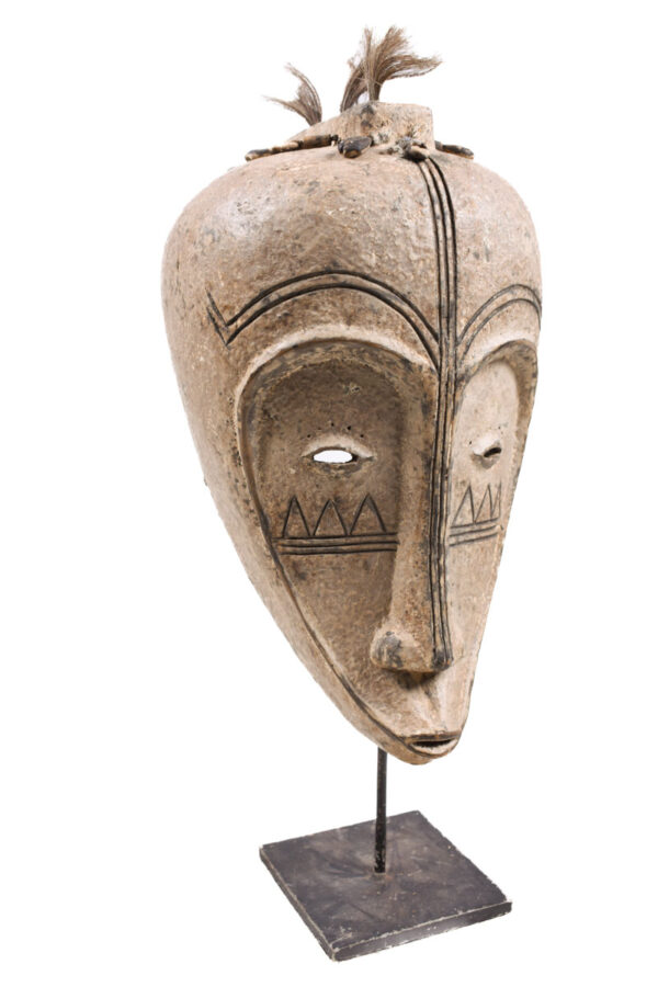 Ngil mask - Wood - Fang - Gabon