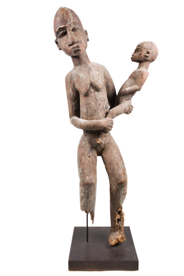Maternity Figure - Wood - Lobi - Burkina Faso