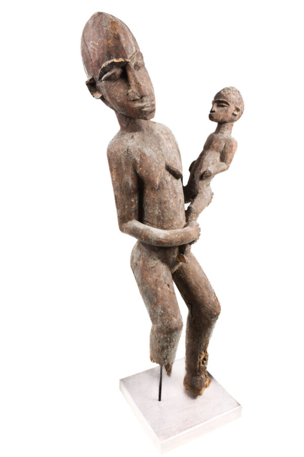 Maternity Figure - Wood - Lobi - Burkina Faso