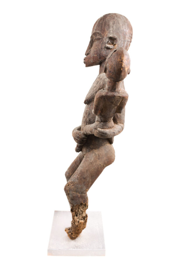 Maternity Figure - Wood - Lobi - Burkina Faso