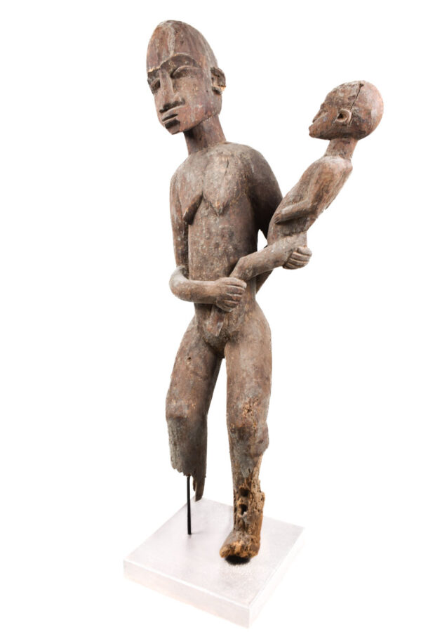 Maternity Figure - Wood - Lobi - Burkina Faso