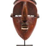 Initiation mask - Wood - Lwalwa - Congo
