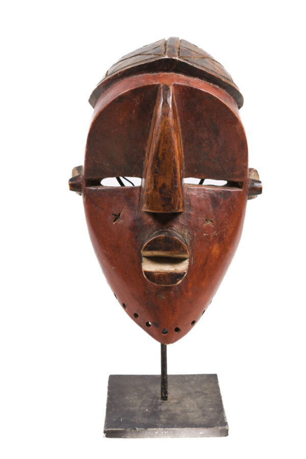 Initiation mask - Wood - Lwalwa - Congo