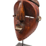 Initiation mask - Wood - Lwalwa - Congo