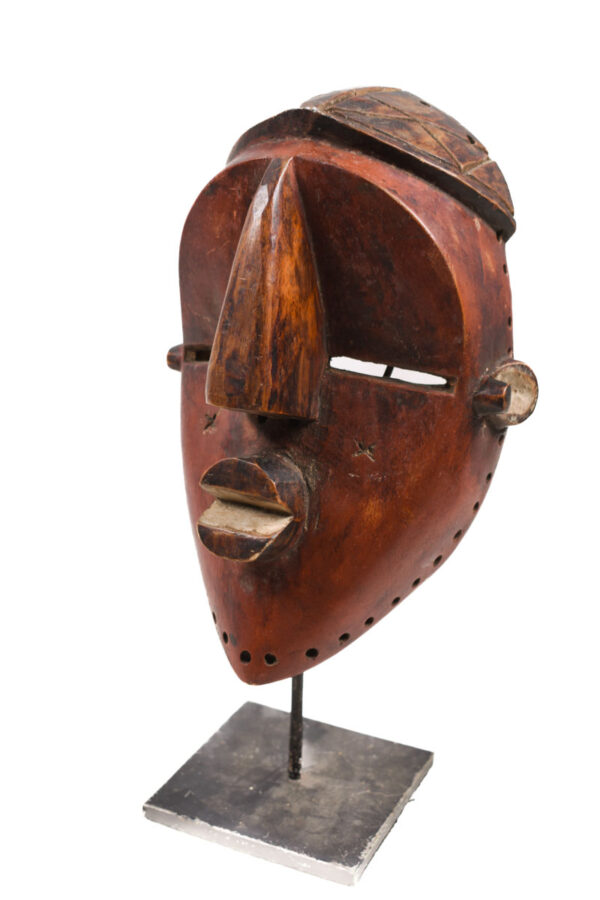 Initiation mask - Wood - Lwalwa - Congo