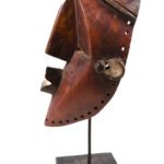 Initiation mask - Wood - Lwalwa - Congo