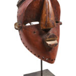Initiation mask - Wood - Lwalwa - Congo