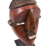 Initiation mask - Wood - Lwalwa - Congo