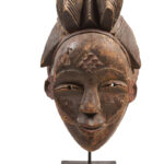 Initiation mask - Wood - Punu - Gabon