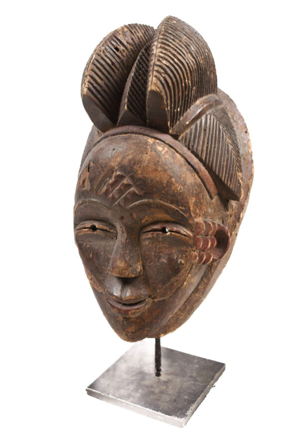 Initiation mask - Wood - Punu - Gabon