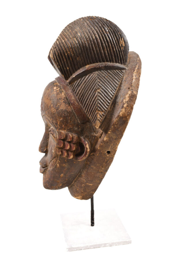 Initiation mask - Wood - Punu - Gabon