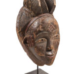 Initiation mask - Wood - Punu - Gabon