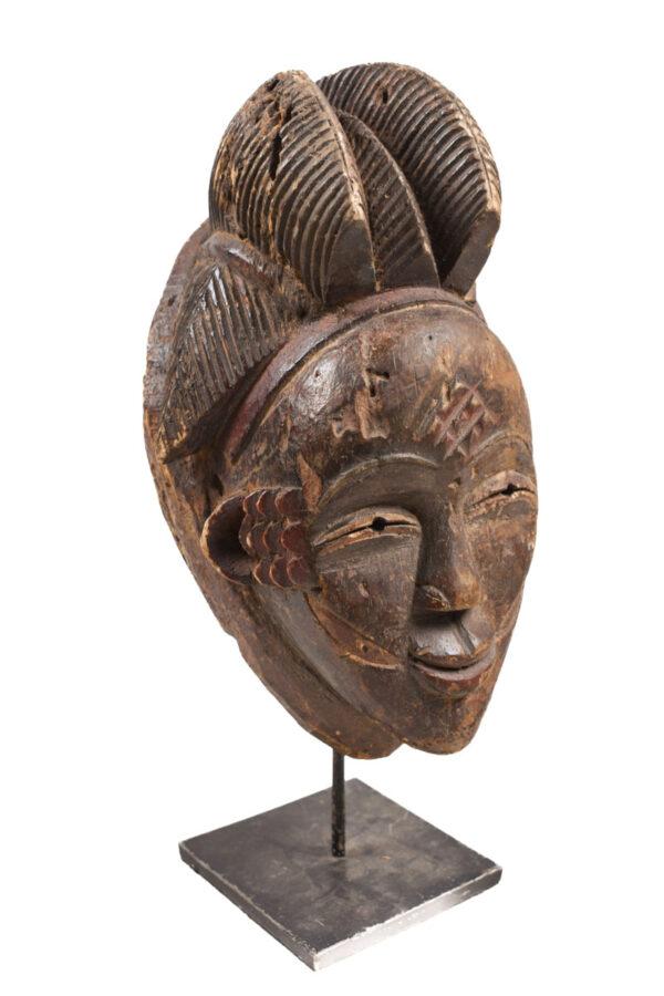 Initiation mask - Wood - Punu - Gabon
