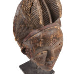 Initiation mask - Wood - Punu - Gabon